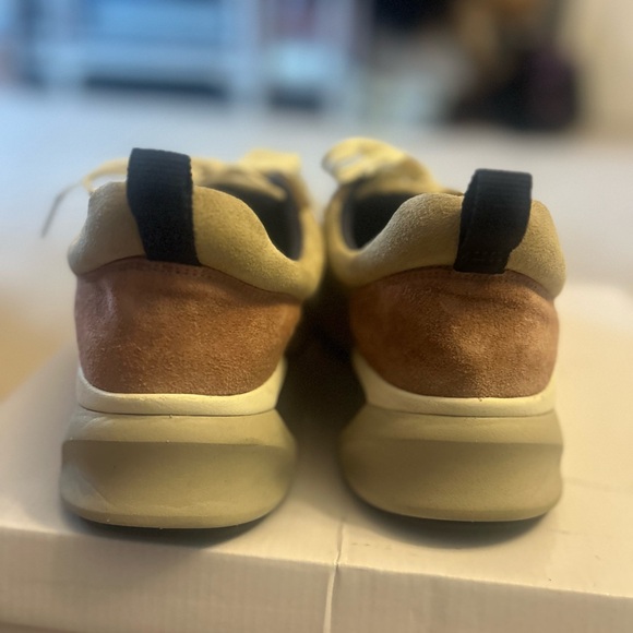 Tory Burch Beige and Brown Sneakers - Picture 6 of 6